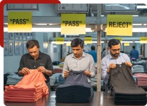 manufactured clothes testing